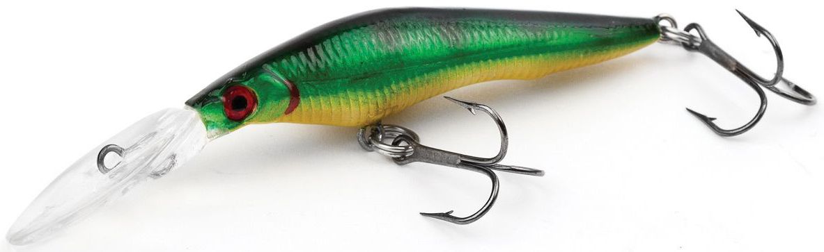 Воблер плавающий Atemi Deep Black Widow, цвет: perch, длина 5 см, вес 1,5 г, заглубление 1,5 м513-00133 Воблер плавающий Atemi Deep Black Widow, цвет: perch, длина 5 см, вес 1,5 г, заглубление 1,5 м513-00133Плавающий воблер Atemi Deep Black Widow рекомендуется для ловли щуки, окуня, форели, басса, язя, голавля, желтоперого судака, жереха. Необходимое условие для ловли на воблер - чтобы вы использовали правильно подобранную снасть: легкий и чувствительный спиннинг, крошечные застежки и вертлюжки, самую тонкую леску, которой сможете управлять приманкой, чтобы обеспечить ей наилучшую работу. Воблер также хорошо работает при ловле рыбы против течения, проводите приманку по более глубоким местам, там, где чаще стоят в засаде более крупные экземпляры. Эта приманка превосходна для ловли рыбы, если ее забрасывать вверх по течению, только обеспечивайте скорость проводки немного быстрее, чем скорость течения. Для озер Atemi Deep Black Widow и водохранилищ является наилучшей приманкой как для троллинга, так и для ловли в заброс.Заглубление: 1,5 м.