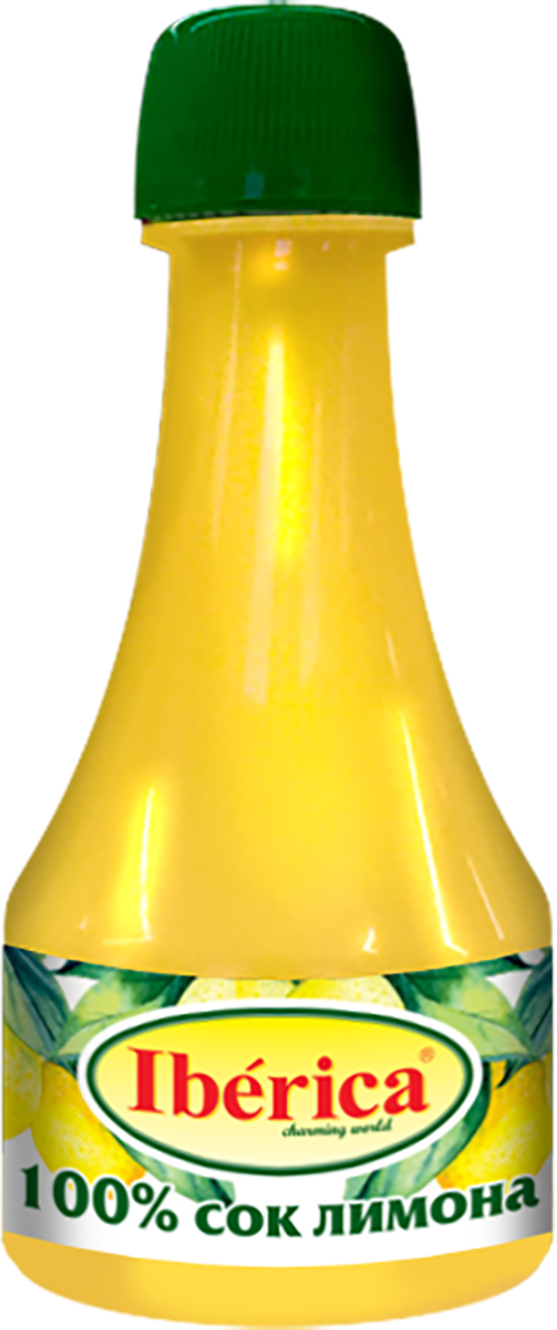 Iberica 100% Сок лимона прямого отжима, 250 мл0120710 Iberica 100% Сок лимона прямого отжима, 250 мл0120710100% натуральный лимонный сок от торговой марки Iberica получен методом прямого отжима. Он станет отличным дополнением к различным овощным салатам, жареной рыбе, холодным закускам. Его можно применять для приготовления варенья, соусов, кремов, сиропов и напитков.Он обладает насыщенным вкусом и ароматом, отлично подчеркивает достоинства продуктов. Продукт поставляется в удобной небольшой бутылочке с горлышком, которая удобна для точного дозирования. С соком лимона Iberica вы откроете для себя новый вкус уже привычных блюд.