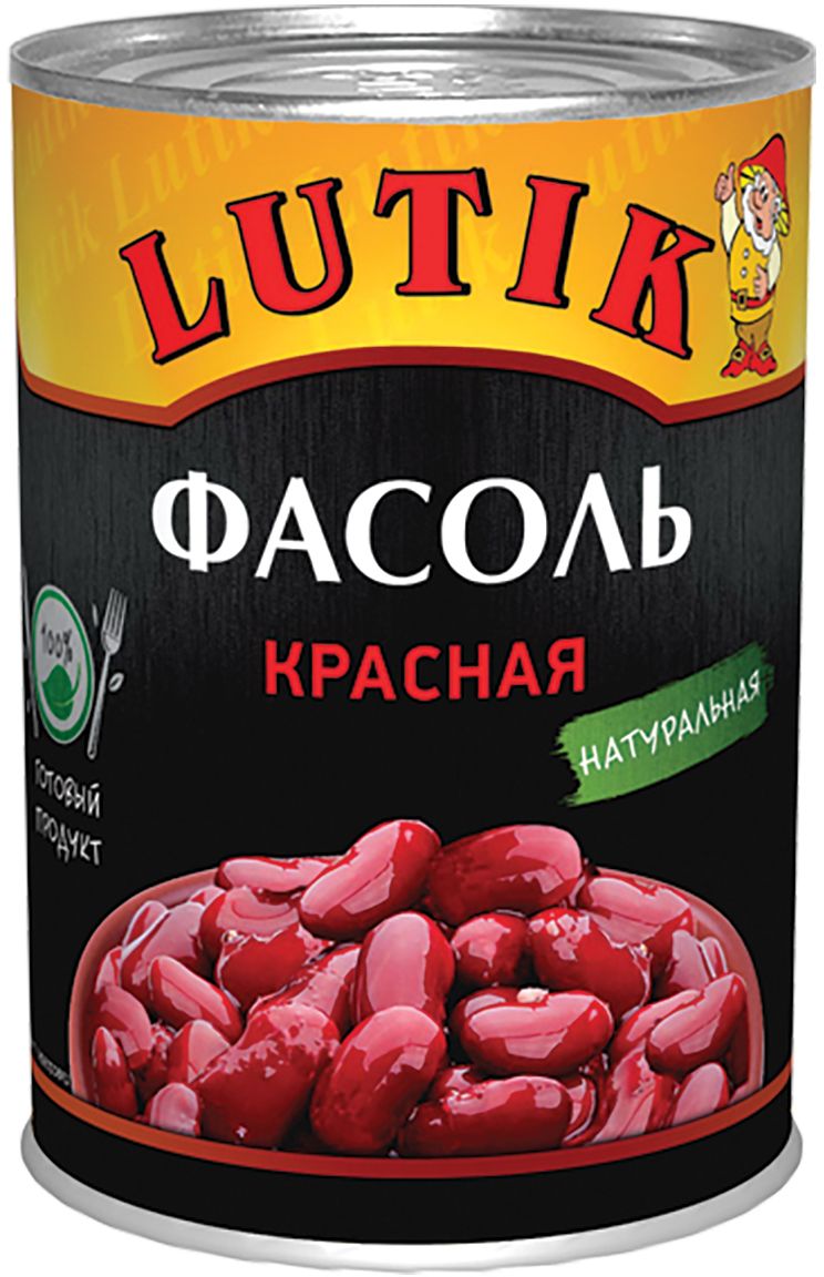 Lutik Фасоль красная, 425 мл0120710 Lutik Фасоль красная, 425 мл0120710Красная фасоль торговой марки Lutik, приготовленная из отборных зерен фасоли, - лидер продаж среди консервированной красной фасоли. Уважаемые клиенты! Обращаем ваше внимание на то, что упаковка может иметь несколько видов дизайна. Поставка осуществляется в зависимости от наличия на складе.