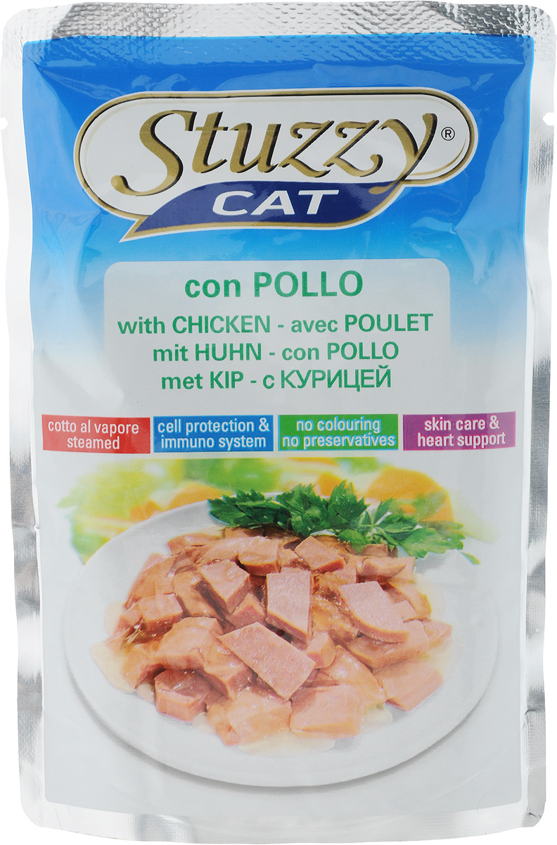 Консервы Stuzzy Cat, для взрослых кошек, с курицей, 100 г130.4.101 Консервы Stuzzy Cat, для взрослых кошек, с курицей, 100 г130.4.101Консервы Stuzzy Cat - это корм для взрослых кошек, который отличается естественностью. В консервах есть все, что нужно вашей кошке: питательные вещества, минералы, витамины.Консервы Stuzzy это аппетитные вкусы без усилителей, красителей и консервантов.Корм обогащен таурином и витамином Е для поддержания правильной работы сердца и иммунной системы. А также инулином, способствующим всасыванию питательных веществ и биотином, делающим шерсть блестящей и шелковистой и поддерживающим здоровое состояние кожных покровов.Консервы имеют аппетитный вид, удивительный аромат и приятный вкус, который понравится питомцу!Товар сертифицирован.