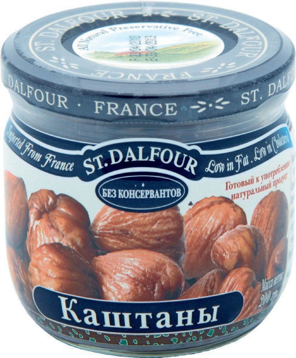 St.Dalfour Каштаны консервированные, 200 г0120710 St.Dalfour Каштаны консервированные, 200 г0120710Полностью натуральный продукт. Отсортированный вручную, чистый, готовый к употреблению продукт.