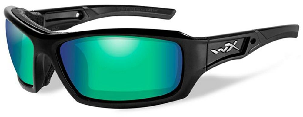 Очки солнцезащитные WileyX Echo Polarized, для охоты, рыбалки и активного отдыха, цвет: Emerald Mirror, AmberINT-06501 Очки солнцезащитные WileyX Echo Polarized, для охоты, рыбалки и активного отдыха, цвет: Emerald Mirror, AmberINT-06501Спортивные и жесткие - это, пожалуй, самое точное описание данной модели очков с их глянцевой черной оправой и великолерными поляризованными изумрудно-зеркальными линзами. Тонированные поляризованные линзы, с многослойным зеркальным покрытием, разработаны специально для усиления цветового контраста и обеспечения высокого уровня визуального восприятия. Данная модель обеспечивает превосходные характеристики четкочти цветов и остроты зрения при любых условиях освещения. ПОЛЯРИЗАЦИОННЫЙ ФИЛЬТР 8ТМЗапатентованная WileyX технология поляризации линз обеспечивает 100% поляризацию и 100% защиту от ультрафиолетовых лучей для непревзойденной четкости и контрастности изображения.ЗАЩИТА ОТ УДАРОВ НА ВЫСОКОЙ СКОРОСТИОправа и линзы должны выдерживать удар тяжелого снаряда весом 500 гр, падающего с высоты 127 смПРОЧНОЕ ПОКРЫТИЕУстойчивое к царапинам покрытие защищает линзы от механических повреждений и продлевает срок их службы.АНТИБЛИКОВОЕ ПОКРЫТИЕАнтибликовое покрытие устраняет нежелательные отражения с поверхностей линз. ВОДООТТАЛКИВАЮЩЕЕ ПОКРЫТИЕВодоотталкивающее покрытие обеспечивает скатывание воды с поверхности линз. Используется только на поляризационных линзах.НАКЛАДКИ FACIAL CAVITY™ SEALSЗапатентованные защитные накладки FACIAL Cavity™ защищают от ветра, механических обломков и периферийного освещения.