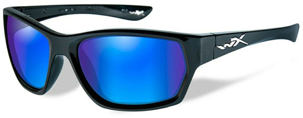 Очки солнцезащитные WileyX Moxy Polarized, для охоты, рыбалки и активного отдыха, цвет: Blue Mirror, GreenINT-06501 Очки солнцезащитные WileyX Moxy Polarized, для охоты, рыбалки и активного отдыха, цвет: Blue Mirror, GreenINT-06501Если вы ищете стильные и жесткие очки - вы нашли их! Эта великолепно выглядящая комбинация глянцевой черной оправы и поляризованных зеркальных линз имеет довольно классический и одновременно ультрасовременный внешний вид. Установленные линзы поглощают отражения и снижают блики. Данная модель очков отлично подходит для активного отдыха в условиях интенсивной освещенности. Линзы данных очков изготовлены из поликарбонада особенно устойчивого к царапинам и обеспечивабщего 100% УФ защиту. ПОЛЯРИЗАЦИОННЫЙ ФИЛЬТР 8ТМЗапатентованная WileyX технология поляризации линз обеспечивает 100% поляризацию и 100% защиту от ультрафиолетовых лучей для непревзойденной четкости и контрастности изображения.ЗАЩИТА ОТ УДАРОВ НА ВЫСОКОЙ СКОРОСТИОправа и линзы должны выдерживать удар тяжелого снаряда весом 500 гр, падающего с высоты 127 смПРОЧНОЕ ПОКРЫТИЕУстойчивое к царапинам покрытие защищает линзы от механических повреждений и продлевает срок их службы.АНТИБЛИКОВОЕ ПОКРЫТИЕАнтибликовое покрытие устраняет нежелательные отражения с поверхностей линз. ВОДООТТАЛКИВАЮЩЕЕ ПОКРЫТИЕВодоотталкивающее покрытие обеспечивает скатывание воды с поверхности линз. Используется только на поляризационных линзах.