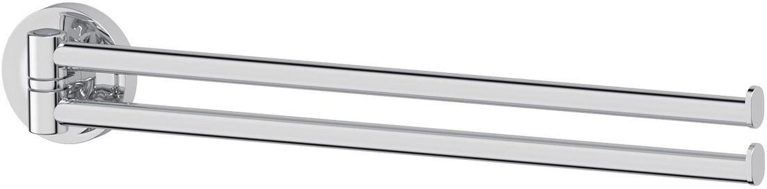 Держатель полотенец Ellux Elegance, поворотный, двойной, 37 см, цвет: хром. ELE 016ELE 016 Держатель полотенец Ellux Elegance, поворотный, двойной, 37 см, цвет: хром. ELE 016ELE 016Аксессуары торговой марки Ellux производятся на заводе ELLUX Gluck s.r.o., имеющем 20-летний опыт работы. Предприятие расположено в Злинском крае, исторически знаменитом своим промышленным потенциалом. Компоненты из всемирно известного богемского хрусталя выгодно дополняют серии аксессуаров. Широкий ассортимент, разнообразие форм, высочайшее качество исполнения и техническое?совершенство продукции отвечают самым высоким требованиям. Продукция завода Ellux представлена на российском рынке уже более 10 лет и за это время успела завоевать заслуженную популярность у покупателей, отдающих предпочтение дорогой и качественной продукции.100% made in Czech Republic Весь цикл производства изделий осуществляется на территории Чешской республики.Высококачественная латунь — дорогостоящий многокомпонентный медный сплав с основным легирующим элементом – цинком. Обладает высокой прочностью и коррозионной стойкостью. Считается лучшим материалом для изготовления аксессуаров, смесителей и другого сантехнического оборудования.Гарантия 15 лет. Длительный срок службы подтверждается 15-ти летней гарантией производителя при условии правильной эксплуатации.Проверенное временем качество продукции завода ELLUX Gluck s.r.o. позволяет производителю гарантировать длительный срок ее эксплуатации. Надежное крепление аксессуаров к стене обусловлено использованием качественных и прочных материалов крепежных элементов и хорошо продуманной конструкцией, разработанной с учетом возможных нагрузок.Премиум качество. Находясь в более доступном ценовом сегменте, аксессуары торговой марки ELLUX обладают всеми качествами продукции PREMIUMПроизведено в Чехии. Завод ELLUX Gluck s.r.o. — единственный производитель аксессуаров на территории Чешской Республики.В производстве аксессуаров используется высокосортная латунь, которая является идеальным материалом для эксплуатации в условиях повышенной влажности. Технически совершенные конструкции аксессуаров имеют надежное скрытое крепление к стене. Трудоемкая ручная полировка изделий до зеркального блеска и строгое соблюдение технологического цикла при гальванизации хромом обеспечивают идеально гладкую поверхность и высокую устойчивость покрытия.Сделано из латуни. Латунь, используемая в производстве аксессуаров, обладает высокой прочностью и коррозионной стойкостью, и считается лучшим материалом для изготовления аксессуаров.Сертификат экономической палаты Чешской Республики подтверждает, что весь цикл производства изделий осуществляется на территории ЧехииПроизведено в Чехии на заводе ELLUX Gluck s.r.o., который специализируется на производстве зеркал и аксессуаров для ванной комнаты.Ручная полировка позволяет добиваться превосходного результата обработки в труднодоступных местах аксессуара, в результате обеспечивая идеальную хромированную поверхность.Хром - очень прочный, износостойкий металл, обладающий корозийной стойкостьюДизайн и конструкция предмета продумана так, что все крепежные элементы не видны при его использовании