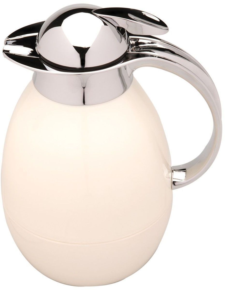 Tермос BergHOFF Cook&Co, цвет: белый, 1 л115510 Tермос BergHOFF Cook&Co, цвет: белый, 1 л115510Термос BergHOFF Cook & Co сохранит любимые напитки горячими в течение долгого времени. Корпус термоса выполнен из пластика, а колба - из стекла. Термос снабжен крышкой с дозатором, что позволяет выливать жидкость, не отвинчивая крышки. Корпус термоса оснащен удобным носиком, а с эргономичной ручкой вам будет удобно держать термос в руке. Высота: 25,5 см.Диаметр основания: 10 см.