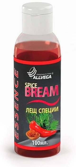 Ароматизатор-концентрат жидкий для рыбалки ALLVEGA Essence Spice Bream, лещ, специи, 100 мл0057664 Ароматизатор-концентрат жидкий для рыбалки ALLVEGA Essence Spice Bream, лещ, специи, 100 мл0057664Имеет специфический запах, который привлекает капризного леща в сложных условиях.