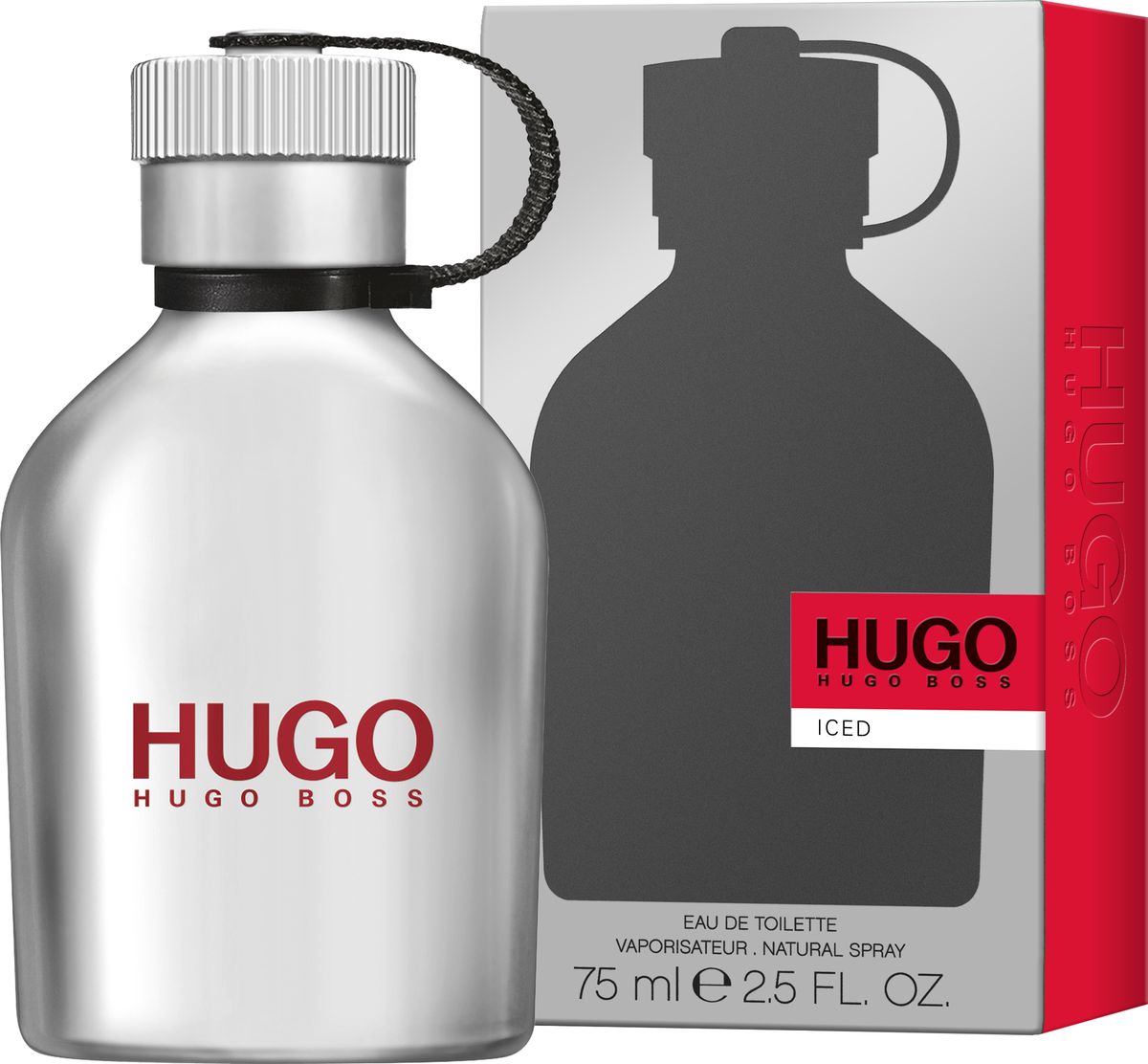 Hugo Boss Hugo Iced Туалетная вода 75 мл1092018 Hugo Boss Hugo Iced Туалетная вода 75 мл1092018Hugo Iced – новый аромат, заряжающий энергией. Для тех, кто не боится следовать за своей мечтой. Он идеально передает смелый и дерзкий характер HUGO, а металлический леденящий флакон в форме фляги отражает бодрящие и свежие нотки композиции. Верхняя нота ледяной мяты пробуждает и дарит энергию на весь день. В сердце аромата звучат придающие уверенность ноты чайного дерева в сочетании с можжевельником и горьким апельсином. Ветивер в базовых нотах делает аромат мужественным и насыщенным, наполняет решительностью и поднимает настроение.