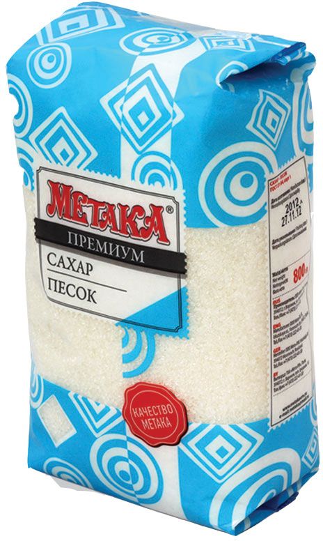 Метака сахарный песок, 800 г0120710 Метака сахарный песок, 800 г0120710Сахарный песок Метака - быстрорастворимый, изготовлен из качественного сырья - сахарной свеклы. Отлично подойдет как ингредиент для приготовления пищи и ежедневного употребления с различными напитками.