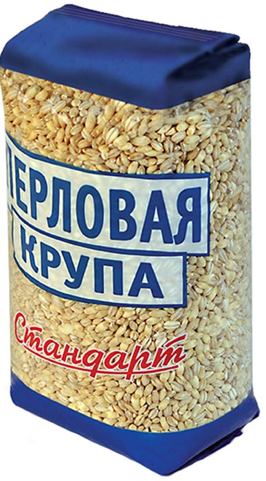 Стандарт крупа перловая, 900 г0120710 Стандарт крупа перловая, 900 г0120710Перловая крупа - основа здорового питания, так как это 100% натуральный продукт! Перловая крупа Стандарт богата витаминами и микроэлементами. В ней содержатся витамины группы В, оказывающие позитивное влияние на нервную систему, витамин D, способствующий усвоению кальция и фосфора, витамины A и Е, которые отвечают за красоту волос, ногтей и кожи. Перловая каша идеально сочетается с грибами или овощами.