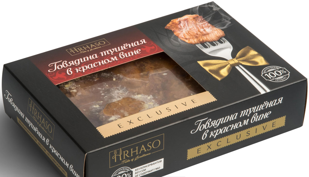 Рускон Hrhaso говядина тушеная в красном вине, 400 г0120710 Рускон Hrhaso говядина тушеная в красном вине, 400 г0120710Уникальный экопродукт, причисленный к деликатесному виду мяса - красной дичи. В нем идеально сбалансировано содержание макро- и микроэлементов, витаминов и минеральных веществ.