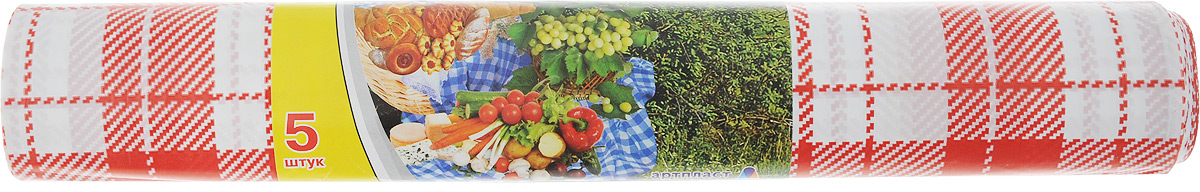 Скатерть Артпласт Клетка, цвет: красный, белый, 900 х 110 смVT-1520(SR) Скатерть Артпласт Клетка, цвет: красный, белый, 900 х 110 смVT-1520(SR)Прямоугольная одноразовая скатерть Артпласт Клетка выполнена из качественного полиэтилена. Скатерть предназначена для применения в домашнем хозяйстве, на пикнике, на даче, в туризме. Скатерть упакована в рулон общим размером 900 х 110 см. Легко отделяется по линии отрыва на 5 скатертей размером 180 х 110 см. Такая скатерть добавит ярких красок любому мероприятию.