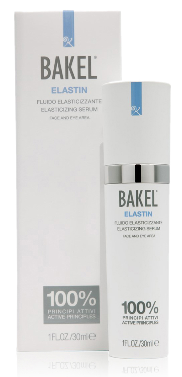 Bakel Сыворотка Elastin для лица, повышающая упругость кожи 30 млFS-36054 Bakel Сыворотка Elastin для лица, повышающая упругость кожи 30 млFS-36054Благодаря синергии гидролизованного риса и протеинов люпина, эта сильнодействующая сыворотка создана для поддержания или повышения производства эластиновых волокон, и обеспечивает новую упругость и плотность коже. С первого применения, делает кожу более гладкой, предупреждает и уменьшает признаки старения. Она подходит для всех типов кожи, даже самой чувствительной.
