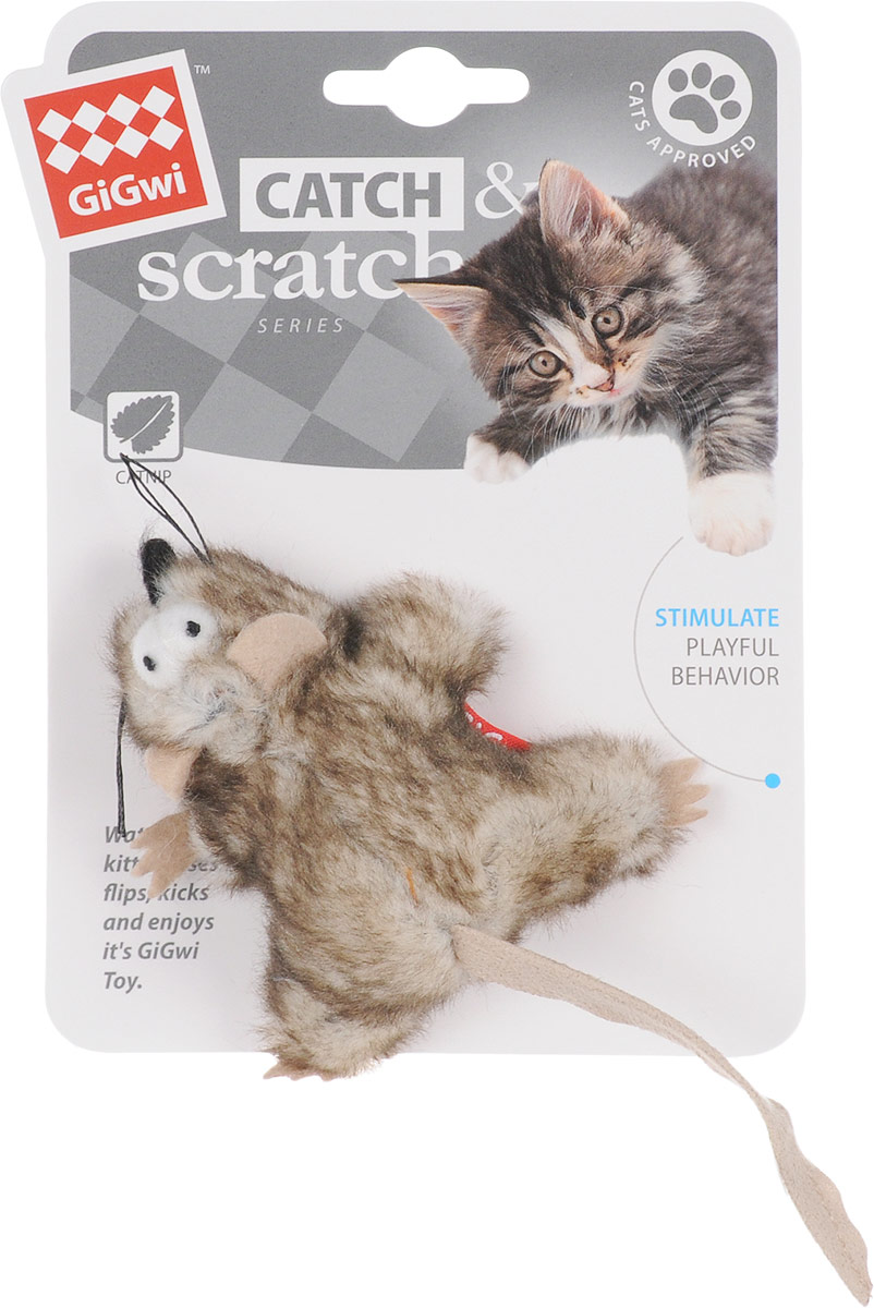 Игрушка для кошек GiGwi Мышка, с кошачьей мятой, длина 8 см0120710 Игрушка для кошек GiGwi Мышка, с кошачьей мятой, длина 8 см0120710Мягкая игрушка GiGwi Мышка изготовлена из текстиля. Играя с этой забавной игрушкой, маленькие котята развиваются физически, а взрослые кошки и коты поддерживают свой мышечный тонус. Изделие выполнено в виде мыши. В качестве наполнителя выступает кошачья мята.Кошачья мята - растение, запах которого делает кошку более игривой и любопытной. С помощью этого средства кошка легче перенесет путешествие на автомобиле, посещение ветеринарного врача, переезд на новую квартиру.Размеры игрушки (без учета хвоста): 8 х 8 х 3,5 см.