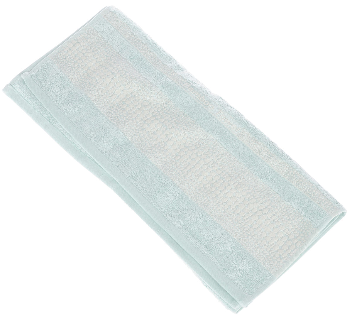 Полотенце Brielle Bamboo. Crocodile, цвет: мятный, 50 х 90 см68/5/3 Полотенце Brielle Bamboo. Crocodile, цвет: мятный, 50 х 90 см68/5/3Полотенце Brielle Bamboo. Crocodile выполнено из бамбука с содержанием хлопка. Изделие очень мягкое, оно отлично впитывает влагу, быстро сохнет, сохраняет яркость цвета и не теряет формы даже после многократных стирок. Модель оформлена узорным рисунком и надписью. Полотенце Brielle Bamboo. Crocodile очень практично и неприхотливо в уходе. Такое полотенце послужит приятным подарком.