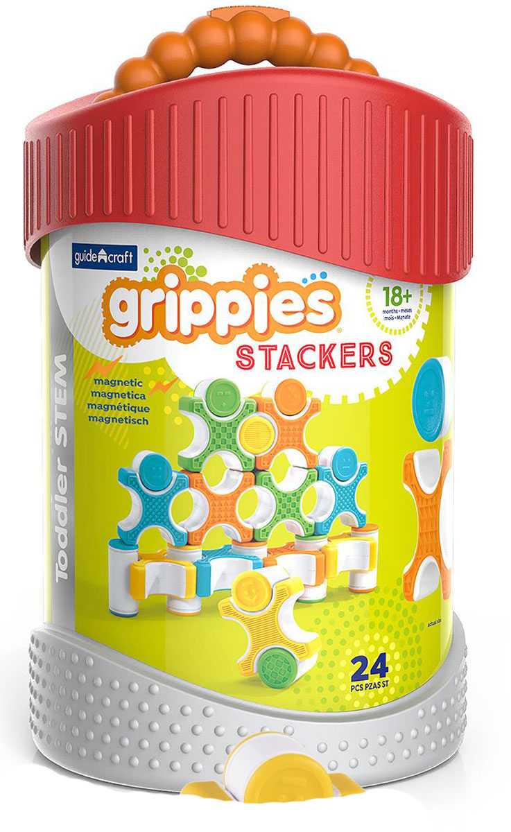 Guide Craft Конструктор Better Builders Grippies Stackers G8314 guide craft магнитный конструктор better builders career people