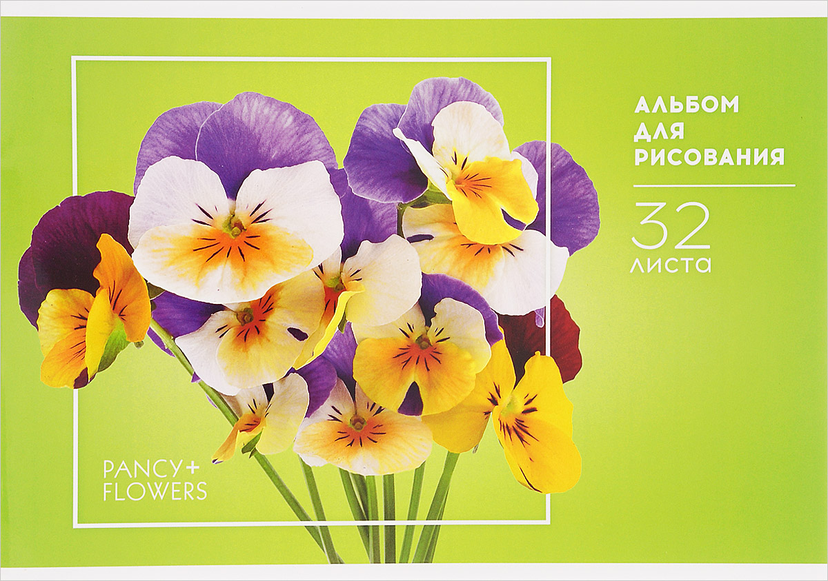 ArtSpace Альбом для рисования Анютины глазки 32 листа72523WD ArtSpace Альбом для рисования Анютины глазки 32 листа72523WDАльбом для рисования ArtSpace Анютины глазки порадует маленького художника и вдохновит его на творчество.Альбом изготовлен из белоснежной бумаги с яркой обложкой из плотного картона.Внутренний блок альбома, соединенный двумя металлическими скрепками, состоит из 32 листов. Высокое качество бумаги позволяет рисовать в альбоме карандашами, фломастерами, акварельными и гуашевыми красками.