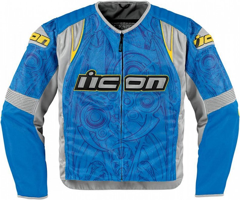 Мотокуртка Icon Icon Overlord Sportbike SB1, цвет: синий. Размер XL2820-2336 Мотокуртка Icon Icon Overlord Sportbike SB1, цвет: синий. Размер XL2820-2336Overlord Sportbike SB1 – это одна из лучших текстильных мотокурток от Icon, созданная на основе кожаного прототипа Overlord. Изготовленная из специальной, мелкоячеистой износостойкой ткани, она обеспечит высокий уровень комфорта, свободу движений и отличный внешний вид. При этом показатели защиты ничуть не уступают модели-предшественнице, выполненной из кожи – традиционные вставки биопены в мотоциклетной куртке Overlord Sportbike SB1 дополнены внешними накладками из литого пластика и обеспечивают безопасность райдеру, существенно снижая риск получения травм в случае аварии.