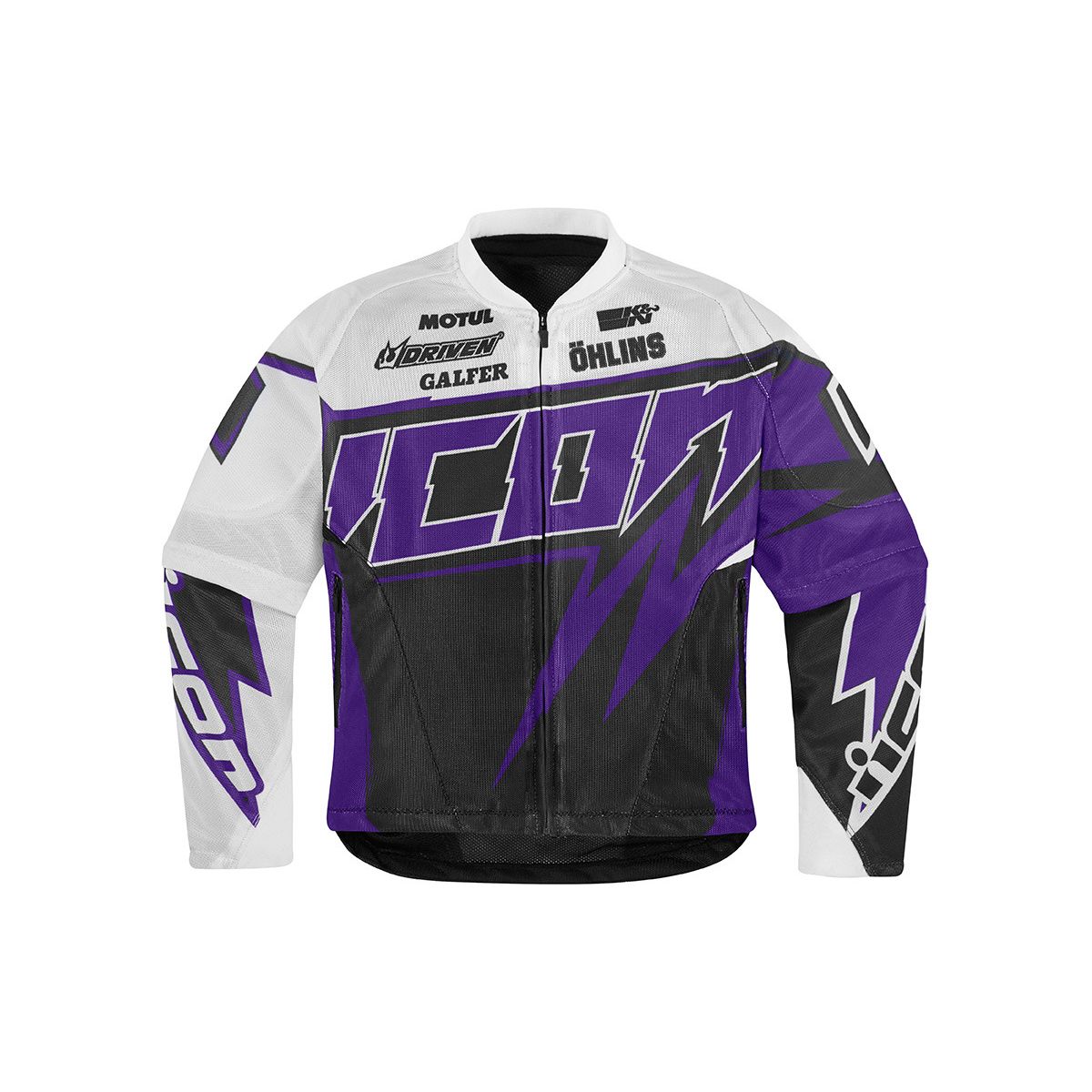 Мотокуртка женская Icon Icon Spaztyk Street Jersey, цвет: фиолетовый. Размер XS2822-0657 Мотокуртка женская Icon Icon Spaztyk Street Jersey, цвет: фиолетовый. Размер XS2822-0657Мотокуртка Spaztyk Street Jersey создана на основе более ранних разработок компании Icon. Основными модификациями для новой модели стали полный комплект защиты и повышенная прочность. Область спины и плеч оснащена био-губкой D3O, которая поглощает энергию при ударе. Дизайн и материалы подобраны таким образом, что куртка кажется на удивление легкой и удобной, но в то же время является надежной защитой. Для максимального удобства куртка оснащена эластичными манжетами. А, кроме того, есть возможность отстегнуть рукава.