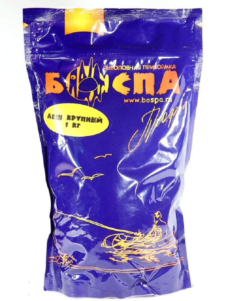 Прикормка Боспа Профи. Крупный Лещ Фидер, пакет, 1 кгMABLSEH10001 Прикормка Боспа Профи. Крупный Лещ Фидер, пакет, 1 кгMABLSEH10001Среднефракционная сбалансированная прикормка, разработанная специально с учетом всех особенностей пристрастий леща. Хорошо привлекает как крупных лещей так и другую разнокалиберную белую рыбу.