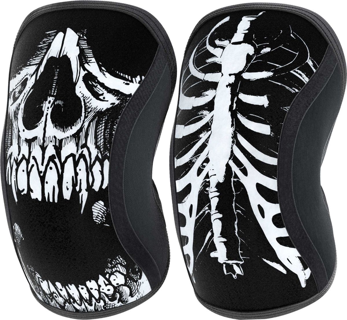 Наколенники Rocktape Assassins. Череп, толщина 5 мм. Размер SAIRWHEEL M3-162.8 Наколенники Rocktape Assassins. Череп, толщина 5 мм. Размер SAIRWHEEL M3-162.8Новинка от RockTape! Абсолютное оружие для господства в тренировках – Assassins «Убийцы». Совершенно новое поколение наколенников!Assassins будут поддерживать, и охранять ваши колени от повреждений. Оказывают всестороннюю поддержку в ходе изнурительных тренировок. Защищают ваши колени от ссадин во время выпадов или препятствий на гонках. Могут быть использованы в различных спортивных и фитнес - занятиях: тяжелая атлетика, полоса препятствий, гонки, бег, езда на велосипеде и др.Не сползают во время активности.Сохраняют коленный сустав в тепле между упражнениями.Предназначены для повышения производительности и увеличения эффективности тренировок.Бескомпромиссная защита!Выше, чем стандартные наколенники. Это помогает обеспечить стабильность положения колена, и часто может значительно уменьшить неспецифические боли в колене, особенно при приседаниях.Assassins созданы для соревнований!«Убийцы» были разработаны специально для спортсменов. Мы собрали все уникальные потребности и отзывы спортсменов, и создали наколенники Assassins.Мы считаем, что каждый спортсмен заслуживает два наколенника - вот почему «Убийцы» всегда продаются в паре.Assassins почти неубиваемые!Строгое соблюдение контроля качества, постоянное тестирование продукта обеспечивает Assassins экстра – высоким качеством, что позволяет им вынести бесчисленное количество тренировок.Технические характеристики и преимущества:Особый высокопрочный материал - неопрен, долговечный и комфортный.Специальная вставка – 4-х полосная лайкра, которая позволяет обеспечить большую мягкость, воздухопроницаемость, эластичность.Обеспечивает стабилизацию коленного сустава при движении.Особая технология шитья и двойные стежки обеспечивают повышенную прочность наколенников.Различные варианты защиты – толщина неопрена 5 мм или 7 мм.Совершенно уникальный органичный дизайн.Гарантия качества.Определение размеров.Размеры: XS, S, M, L, XL - для правильного подбора размера, измерьте обхват колена по центру коленной чашечки.В комплекте - 2 наколенника.Информация по размерам:XS: обхват менее 25 смS: обхват 25 – 32 смM: обхват 32– 35 смL: обхват 35 - 37 смXL: обхват более 37 см