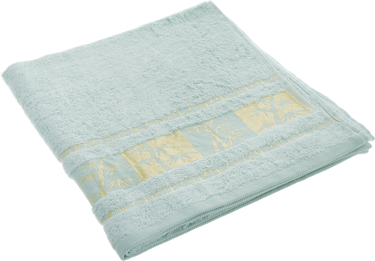 Полотенце Brielle Bamboo Gold, цвет: мятный, 70 х 140 см97775318 Полотенце Brielle Bamboo Gold, цвет: мятный, 70 х 140 см97775318Полотенце Brielle Bamboo Gold выполнено из бамбука с содержанием хлопка. Изделие очень мягкое, оно отлично впитывает влагу, быстро сохнет, сохраняет яркость цвета и не теряет формы даже после многократных стирок. Одна из боковых сторон оформлена оригинальной вышивкой. Полотенце Brielle Bamboo Gold очень практично и неприхотливо в уходе. Оно послужит приятным подарком.