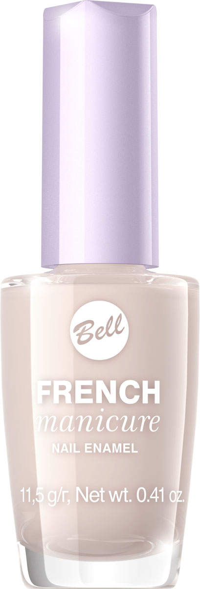Bell Лак Для Ногтей Устойчивый Гипоаллергенный French Manicure Nail Тон 1280284338 Bell Лак Для Ногтей Устойчивый Гипоаллергенный French Manicure Nail Тон 1280284338Натуральный элегантный маникюр! French manicure от Bell - это наиболее простой и эффективный способ создания настоящего французского маникюра. Новейшая коллекция включает 12 деликатных оттенков: 6 из них обогащены серебристыми искорками, другие 5 придают ногтям матовый блеск.