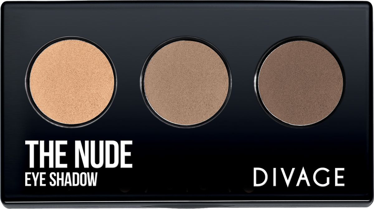 Divage Тени Для Век Трехцветные Eye Shadow The Nude - Тон № 0128032022 Divage Тени Для Век Трехцветные Eye Shadow The Nude - Тон № 0128032022Тени THE NUDE из одноименной коллекции предназначены для создания столь актуального сегодня макияжа без макияжа. Тени имеют ультратонкую текстуру, которая обеспечивает равномерное покрытие и легкую растушевку. Тени достойны занимать главное место в твоей косметичке, потому что имеют три базовых универсальных оттенка, позволяющих сделать натуральный и естественный макияж глаз. Цвета прекрасно подобраны, поэтому ты сможешь сочетать оттенки, сделать легкий макияж, а также сделать взгляд более глубоким, расставить акценты и подчеркнуть природную красоту. В коллекции представлены две палетки теней в теплых и более холодных оттенках.