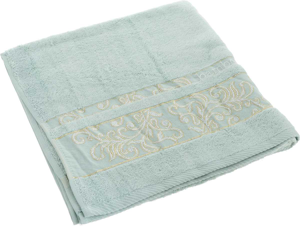 Полотенце Brielle Bamboo. Jacquard, цвет: мятный, 70 х 140 см531-105 Полотенце Brielle Bamboo. Jacquard, цвет: мятный, 70 х 140 см531-105Полотенце Brielle Bamboo. Jacquard выполнено из бамбукового волокна и хлопка.Изделие очень мягкое, оно отлично впитывает влагу, быстро сохнет, сохраняет яркость цвета и не теряет формы даже после многократных стирок. Модель оформленавышитым узором. Полотенце Brielle Bamboo. Jacquard очень практично и неприхотливо в уходе. Такое полотенце послужит приятным подарком.