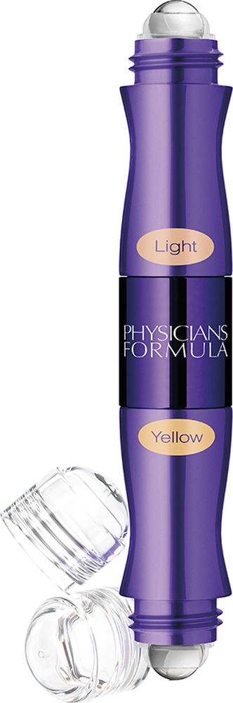 Physicians Formula Консилер двухцветный с ролл-аппликатором Youthful Wear Dark Circle Corrector+Concealer тон светлый+желтый 9 г80284338 Physicians Formula Консилер двухцветный с ролл-аппликатором Youthful Wear Dark Circle Corrector+Concealer тон светлый+желтый 9 г80284338Удобный универсальный продукт 2 в 1, сочетающий в себе 2 оттенка. Корректирующим цветом вы скрываете несовершенства кожи, бежевым оттенком вы добиваетесь идеального результата. После нанесения консилера, кожа сияет красотой, свежестью и здоровьем. Текстура консилера обладает приятной невесомостью, легко наносится и растушевывается с помощью ролика в аппликаторе. Немного теории по корректировке несовершенств кожи: желтый оттенок консилера нейтрализует темные, синеватые круги под глазами. Зеленый оттенок скрывает покраснения, высыпания и небольшие шрамы.