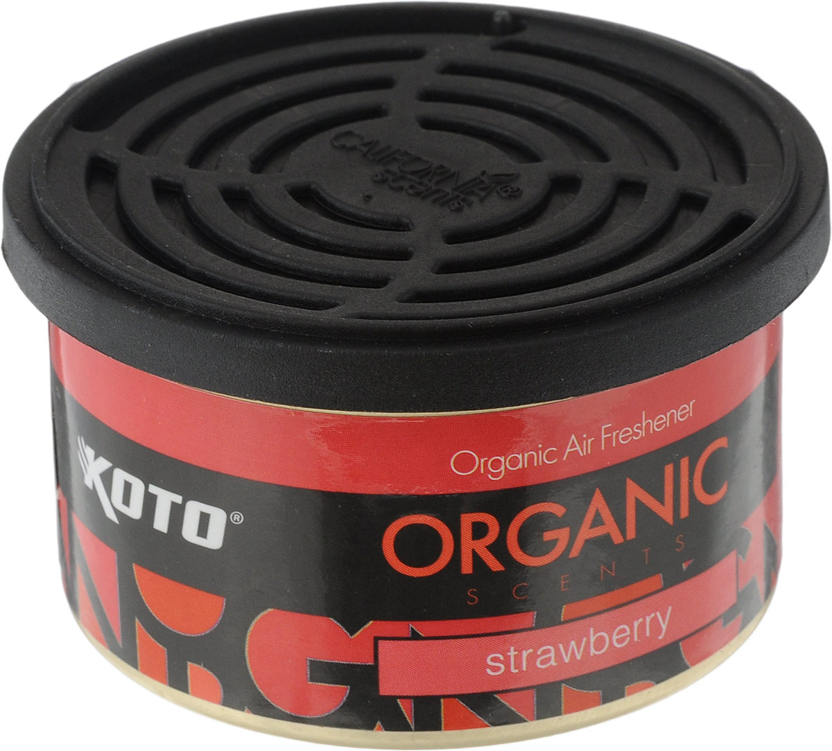 Ароматизатор автомобильный Koto Organic, клубникаCA-3505 Ароматизатор автомобильный Koto Organic, клубникаCA-3505Автомобильный ароматизатор Koto Organic эффективно устраняет неприятные запахи и придает приятный аромат клубники.Внутри - органический наполнитель, который не растекается и не вредит окружающей среде. Ароматизатор имеет удобную крышку-регулятор, так что интенсивность аромата вы сможете настроить сами. Стойкий аромат держится около 60 дней. Ароматизатор может быть расположен как на приборной панели, так и под сиденьем автомобиля.Товар сертифицирован.