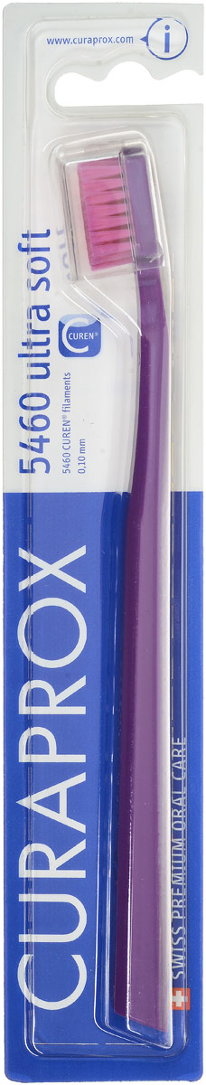 Curaprox CS 5460 Зубная щетка Ultrasoft, d 0,10 мм, цвет: фиолетовыйMP59.4D Curaprox CS 5460 Зубная щетка Ultrasoft, d 0,10 мм, цвет: фиолетовыйMP59.4DЩетка предназначена для ежедневного очищения зубов. Щетка содержит 5460 мягких активных щетинок (диаметр 0,10мм) и обеспечивает качественное и нетравматичное удаление зубного налета.