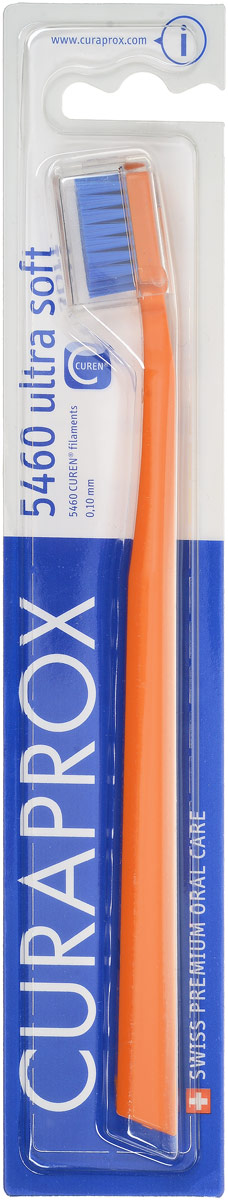 Curaprox CS 5460 Зубная щетка Ultrasoft, d 0,10 мм, цвет: оранжевыйFMS-101 Curaprox CS 5460 Зубная щетка Ultrasoft, d 0,10 мм, цвет: оранжевыйFMS-101Щетка предназначена для ежедневного очищения зубов. Щетка содержит 5460 мягких активных щетинок (диаметр 0,10мм) и обеспечивает качественное и нетравматичное удаление зубного налета.