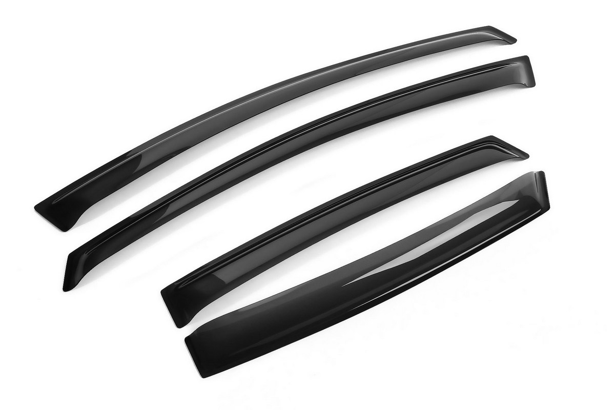 Ветровик REIN, для Citroen C-Crosser 2008-2013 кроссовер, на накладной скотч 3М, 4 шт956251325 Ветровик REIN, для Citroen C-Crosser 2008-2013 кроссовер, на накладной скотч 3М, 4 шт956251325Ветровики REIN разрабатываются индивидуально под каждую модель автомобиля. При разработке используются современные технологии 3D-сканирования и моделирования, благодаря чему удается точно повторить геометрию кузова автомобиля. Важным фактором успеха продукта является качество используемых материалов. Для дефлекторов REIN используется традиционный материал – полиметилметакрилат (PMMA), обладающий оптимальными свойствами для производства ветровиков: высокая прочность и пластичность, устойчивость к температурным колебаниям и внешним химическим воздействиям. Ведется строгий входной контроль поступающего сырья, благодаря чему удается избежать негативного влияния разнотолщинности листов на геометрию изделий. Для крепления ветровиков в комплекте предусмотрен специализированный скотч 3М, благодаря чему достигается высокая адгезия.