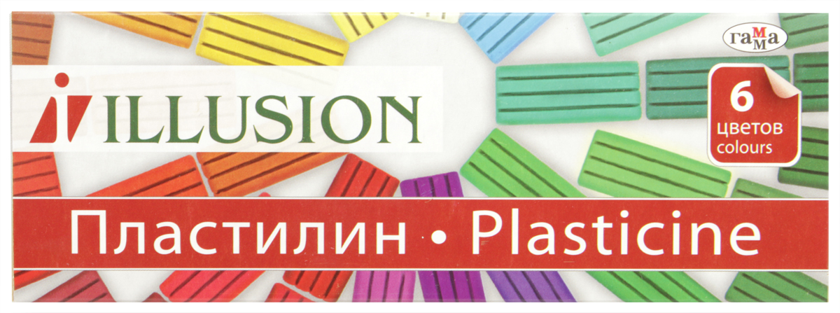 Гамма Пластилин Illusion 6 цветов72523WD Гамма Пластилин Illusion 6 цветов72523WDПластилин Гамма предназначен для лепки и моделирования. Лепка из пластилина не только доставляет удовольствие, но и способствует снятию мышечного и психического напряжения, развитию мелкой моторики рук и пространственного мышления.Пластилин изготовлен из нетоксичных компонентов и безопасен для малышей.