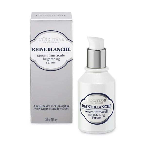 LOccitane Сияющая сыворотка Белая Королева 30 мл469811 LOccitane Сияющая сыворотка Белая Королева 30 мл469811Нежный нектар для восстановления сияния кожи! Сыворотка содержит высокую концентрацию салициловой кислоты, которую получают из экстракта таволги, известной своими белоснежными цветами. Регулярное применение сыворотки заметно выравнивает тон кожи, возвращает сияние, делает мягкой и гладкой.