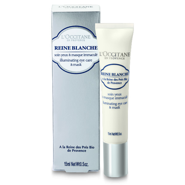 LOccitane Сияющий крем-маска для кожи вокруг глаз Белая Королева 15 мл379233 LOccitane Сияющий крем-маска для кожи вокруг глаз Белая Королева 15 мл379233Уникальная формула крем-маски придает коже сияние, способствуя уменьшению отечности и темных кругов.