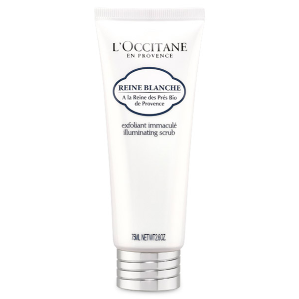 LOccitane Скраб для сияния кожи лица Белая Королева 75 мл455197 LOccitane Скраб для сияния кожи лица Белая Королева 75 мл455197Нежный скраб для лица нежно очищает кожу от загрязнений и ороговевших клеток, выравнивает цвет и текстуру. Благодаря комплексу таволги и белой шелковицы, кожа становится поистине сияющей.