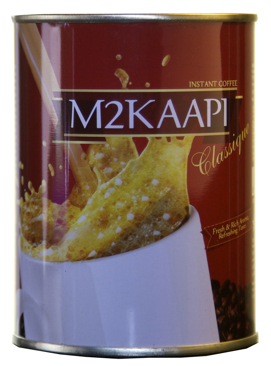 M2Kaapi кофе растворимый гранулированный, 100 г0120710 M2Kaapi кофе растворимый гранулированный, 100 г0120710100% натуральный кофе растворимый гранулированный M2Kaapi. Кофе не содержит искусственных добавок и ароматизаторов, содержит 3,77 % кофеина.