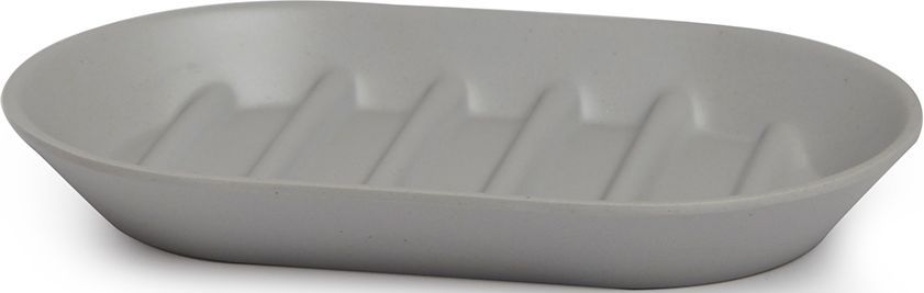Мыльница Umbra Fiboo, цвет: серый, 1,9 х 14,9 х 9,4 см98299571 Мыльница Umbra Fiboo, цвет: серый, 1,9 х 14,9 х 9,4 см98299571Эта практичная мыльница изготовлена из комбинированного материала (меламин и бамбуковое волокно), который отличает экологичность, износостойкость и уникальный матовый эффект. Ребристая поверхность позволит мылу быстро высохнуть.Дизайн: Wesley Chau