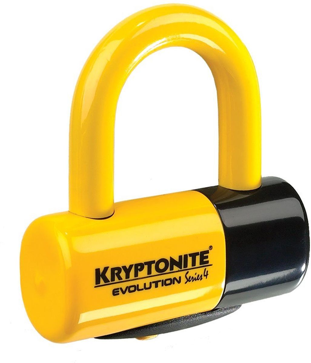 Замок велосипедный Kryptonite Disc Locks Evolution Series 4 Disc Lock, цвет: желтыйMW-1462-01-SR серебристый Замок велосипедный Kryptonite Disc Locks Evolution Series 4 Disc Lock, цвет: желтыйMW-1462-01-SR серебристыйEvolution Series 4 Disc Lock Black — это компактный противоугонный замок. Данный замок изготовлен из закалённой стали, противостоящей взлому с использованием режущего и пилящего иструмента. По классификации замок имеет 8 из 10 степень защиты. В комплекте идут 3 ключа. Виниловая оболочка замка защищает диски от царапин.Характеристики:- Скоба имеет диаметр 14 мм и сделана из каленой стали- Система высокой надежности, с двойным усилением- В комплекте идет 3 ключа- Опция Key Safe (возможность заказа при потере 2 новых ключей бесплатно)- Gold Sold Secure (классификация надежности замков в Европе)- Уровень защиты 8 из 10 - Размер замка: 48 мм х 54 мм- Вес замка: 0.84 кг