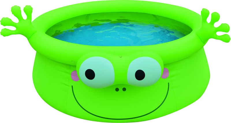 Бассейн надувной Jilong Frog, цвет: зеленый, 175 х 62 см, от 3 лет09840-20.000.00 Бассейн надувной Jilong Frog, цвет: зеленый, 175 х 62 см, от 3 лет09840-20.000.00Бассейн надувной Jilong Frog - для использования на даче и природе.Характеристики: - Надувается только верхняя кромка, которая дает пространственную стабилизацию всему бассейну- Забавный дизайн в виде лягушки- Самоклеящаяся заплатка в комплектеКомпания Jilong - это широкий выбор продукции высокого качества и отличный выбор для отдыха на природе.