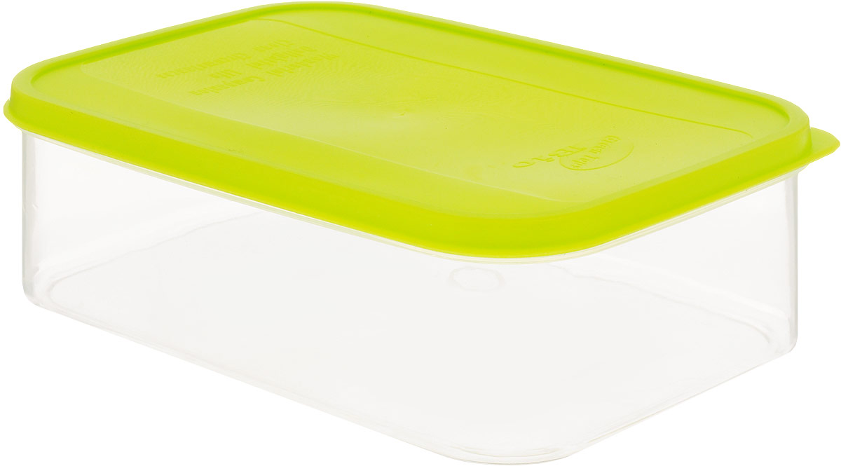 Емкость для продуктов Plastic Centre Bio, цвет: светло-зеленый, прозрачный, 1,3 лVT-1520(SR) Емкость для продуктов Plastic Centre Bio, цвет: светло-зеленый, прозрачный, 1,3 лVT-1520(SR)Многофункциональная емкость Plastic Centre Bio применяется для хранения различных продуктов, разогрева пищи, замораживания ягод и овощей в морозильной камере. При хранении продуктов в холодильнике емкости можно ставить одну на другую, сохраняя полезную площадь холодильника или морозильной камеры. Контейнер выполнен из нетоксичного полипропилена.