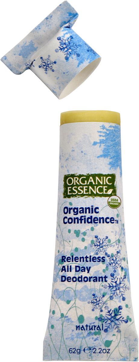 Organic Essence Органический дезодорант, Натуральный 62 гFS-00897 Organic Essence Органический дезодорант, Натуральный 62 гFS-00897Дезодорант Organic Essence - это уникальный и эффективный продукт. Органическое кокососвое масло одновременно борется с бактериями и смягчает кожу подмышек. Пищевая сода также нейтрализует бактерии, вызывающие неприятный запах и обеспечивает длительную работу дезодоранта в течение всего дня. Упаковка из картона полностью компостируется. Не содержат: ГМО, наночастицы, парабены, пропиленгликоль, синтетических красителей, ароматизаторов, алюминия, EDTA, триклозан и другие токсичные вещества. USDA сертифицированный органический продукт.