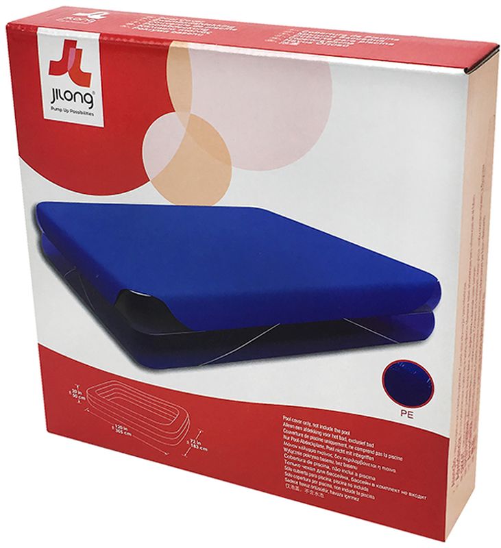 Чехол для бассейна Jilong Giant, цвет: синий, 366 х 193 х 56 см09840-20.000.00 Чехол для бассейна Jilong Giant, цвет: синий, 366 х 193 х 56 см09840-20.000.00Чехол для бассейнов GIANT POOL COVER - Для бассейнов GIANT размером 366x193x56см - Прочный материал- 1 штука в упаковке- Цвет: голубойАртикул:57011Упаковка:коробкаРазмер упаковки: 25х25х6,5 смВес: 0,760 кгКомпания JILONG это широкий выбор продукции высокого качества и отличный выбор для отдыха на природе.
