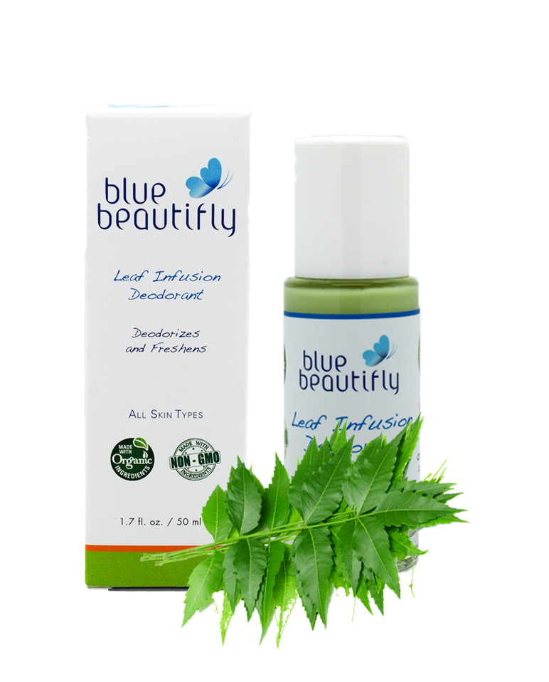 Blue Beautifly Органический дезодорант, 50 млFS-00897 Blue Beautifly Органический дезодорант, 50 млFS-00897Дезодорант содержит только растительные органические ингредиенты, впитывает запахи и эффективно увлажняет кожу, не закупоривая поры. Предотвращает потоотделение и дезодорирует, не причиняя вреда естественным функциям кожи, обеспечивает свежесть в течении всего дня. Его эксклюзивный настой листьев дерева Ним, Шалфея, Тимьяна, Гамамелиса, Розмарина, Оливы и Алоэ Вера борется с вызывающими запах бактериями, увлажняет и успокаивает кожу подмышек. Входящие в состав Маранта и Рицинолеат Цинка тормозят размножение бактерий, не оказывая раздражающего действия на кожу. Освежающая ароматерапевтическая смесь эфирных масел Апельсина, Литсея Кубебы, Лаванды и Шалфея мускатного бодрит и питает кожу, обладая успокаивающими, антисептическими и антибактериальными свойствами. Органический дезодорант самый эффективный растительный антиперспирант!