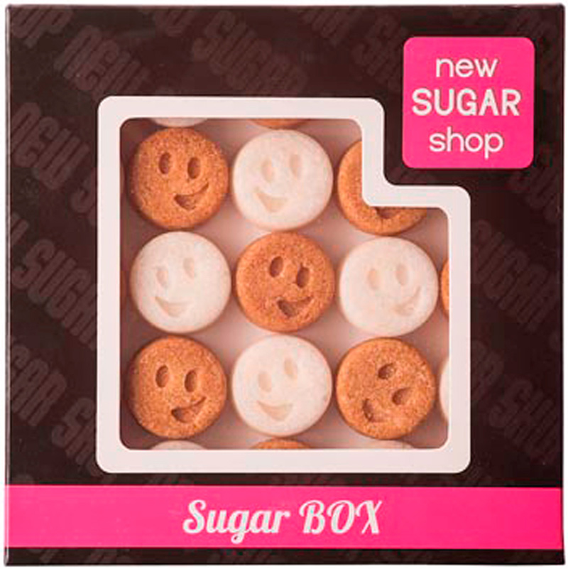 Sugar Box Смайлики фигурный сахар, 260 г0120710 Sugar Box Смайлики фигурный сахар, 260 г0120710Производитель делает с любовью своими руками оригинальные формы для вашего стола, юбилея или в подарок. Порадуйте себя и своих близких оригинальными формами сахара. С фигурным сахаром ваше чаепитие будет неповторимым.