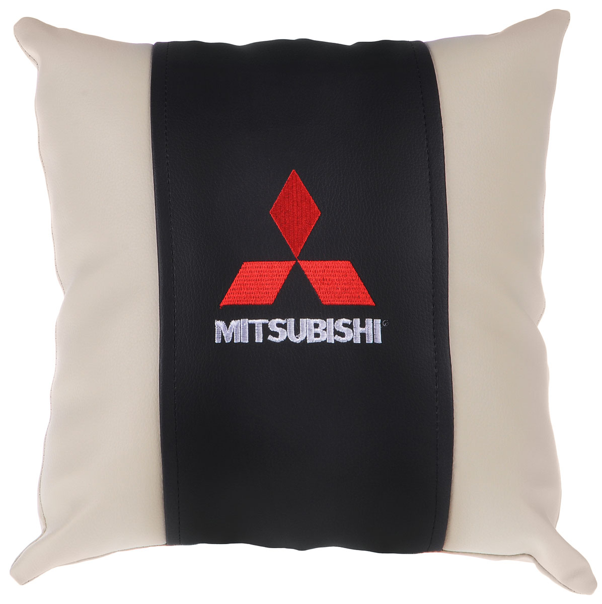 Подушка на сиденье Autoparts Mitsubishi, цвет: молочный, 30 х 30 смВетерок 2ГФ Подушка на сиденье Autoparts Mitsubishi, цвет: молочный, 30 х 30 смВетерок 2ГФПодушка на сиденье Autoparts Mitsubishi создана для тех, кто весь свой день вынужден проводить за рулем. Чехол выполнен из высококачественной дышащей экокожи.Наполнителем служит холлофайбер. На задней части подушки имеется змейка.Особенности подушки:- Хорошо проветривается.- Предупреждает потение.- Поддерживает комфортную температуру.- Обминается по форме тела.- Улучшает кровообращение.- Исключает затечные явления.- Предупреждает развитие заболеваний, связанных с сидячим образом жизни. Подушка также будет полезна и дома - при работе за компьютером, школьникам - при выполнении домашних работ, да и в любимом кресле перед телевизором.