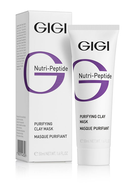 GIGI Очищающая глиняная маска для жирной кожи Nutri-Peptide Purifying Clay Mask Oily Skin, 50 млFS-00897 GIGI Очищающая глиняная маска для жирной кожи Nutri-Peptide Purifying Clay Mask Oily Skin, 50 млFS-00897Глина, входящая в состав маски, глубоко проникает в кожу и очищает ее без агрессивного воздействия. Мульти-пептидный комплекс впитывает продукты метаболизма и себум, регулирует выработку кожного жира, способствует увлажнению и осветлению тона кожи, сужает поры, повышает эластичность и упругость, оказывает легкий лифтинговый эффект, придает коже матовость. После применения маски кожа снова приобретает здоровый вид и в течение длительного времени выглядит чистой и свежей. Может применяться самостоятельно либо в комплексе с другими продуктами линии. Активные ингредиенты: 50 PHOTOGLOW, LARACARE A200, триклозан, глюкоза, молочная кислота, гликолевая кислота.