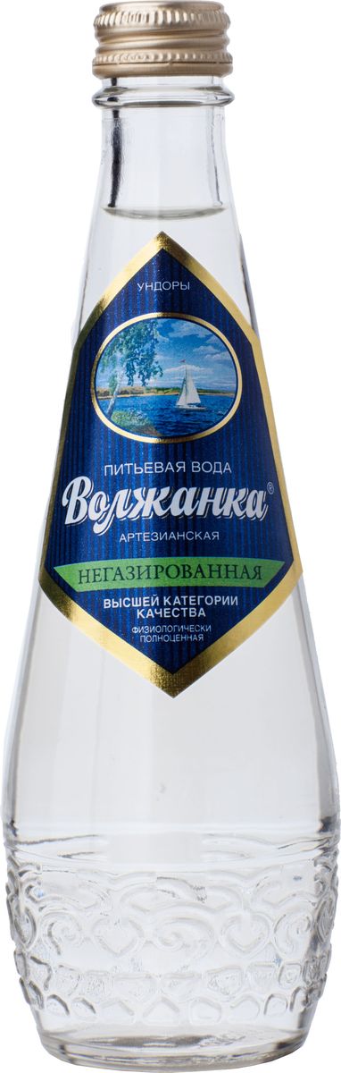 Волжанка вода питьевая негазированная, 0,33 л010500-0021480 Волжанка вода питьевая негазированная, 0,33 л010500-0021480Питьевая вода Волжанка отвечает критерию физиологической полноценности, содержит биологически необходимые для организма элементы. Подходит для повседневного употребления, приготовления пищи и напитков. Ее можно употреблять без кипячения и предварительной обработки. Невысокая минерализация питьевой воды Волжанка позволяет ее использовать для приготовления всех видов детского питания. По данным института питания РАМН питьевая вода Волжанка рекомендована к использованию не только взрослым, но и детям с первого года жизни. Место розлива: Ульяновская область, Ульяновский район, с. Ундоры ПО УЗМВ Волжанка, Артезианская скважина Ивашеская.