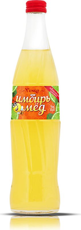 Vesko Имбирь-Мед лимонад, 0,5 л0120710 Vesko Имбирь-Мед лимонад, 0,5 л0120710Освежающий безалкогольный газированный напиток со вкусом имбиря и меда и приятным медовым ароматом. Содержит только натуральные красители и ароматизаторы. Пейте охлажденным! Допускается осадок, обусловленный особенностями используемого сырья.